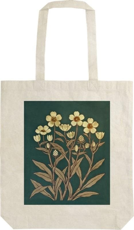 Torba bawełniana Jaskier Shopperka ekologiczna na ramię