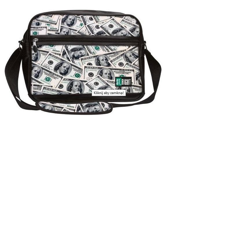 Torba na ramię z usztywnianym spodem i wodoodpornego materiału