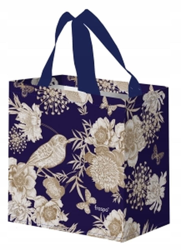 Torba zakupowa FRASPO 8L A5 ze złotymi rombami