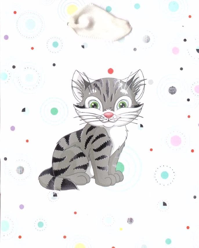 Torebka prezentowa całoroczna 11 x 14 x 6,5 cm różne wzory