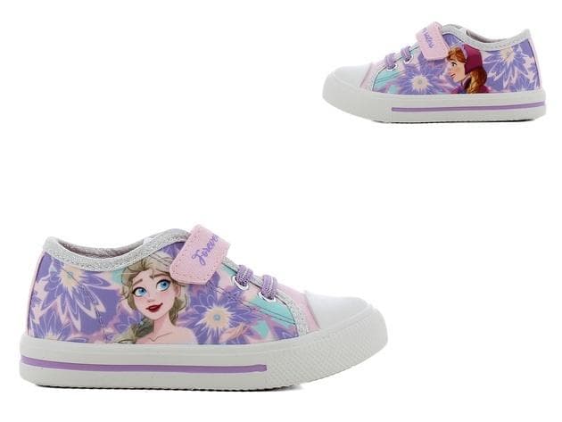 Dziecięce trampki Frozen rozmiar 30 niebiesko-fioletowe