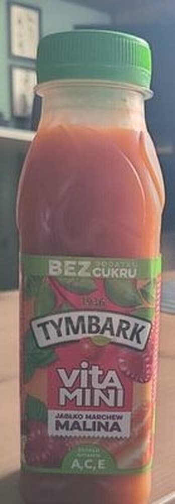 Tymbark Vitamini Sok malina jabłko marchew 300 ml