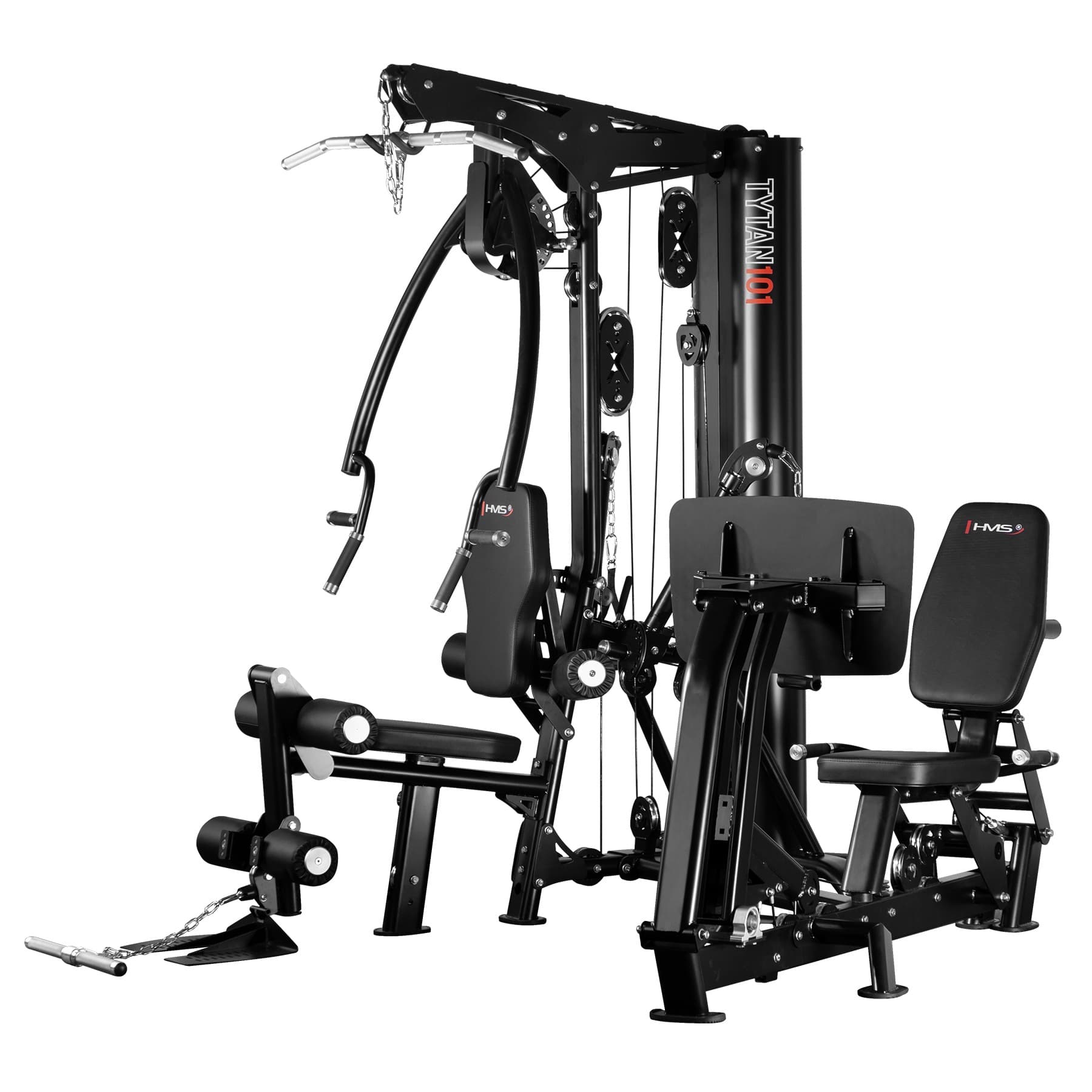 Atlas do ćwiczeń HMS Tytan 101 z prasą do nóg Commercial