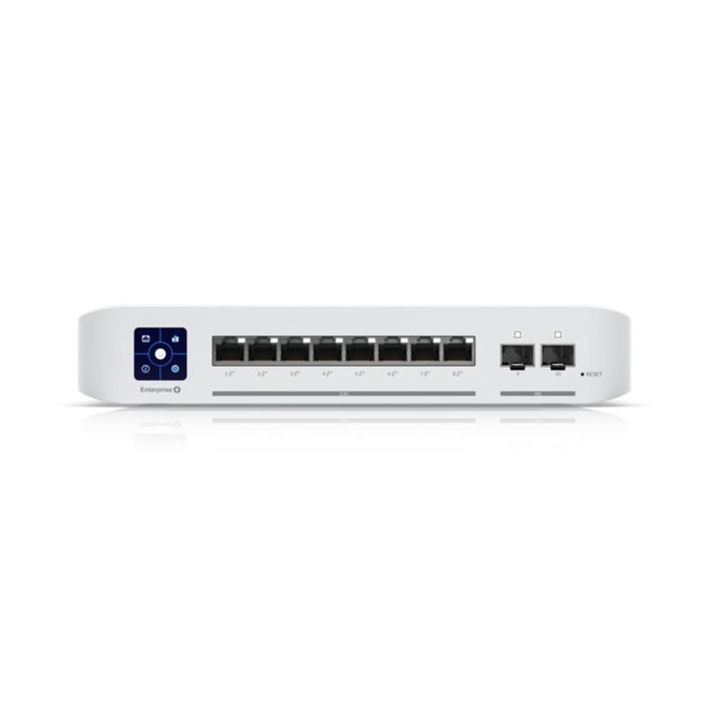 Ubiquiti UniFi Enterprise 8 PoE Zarządzany L3 2.5G Ethernet Obsługa PoE Stal nierdzewna