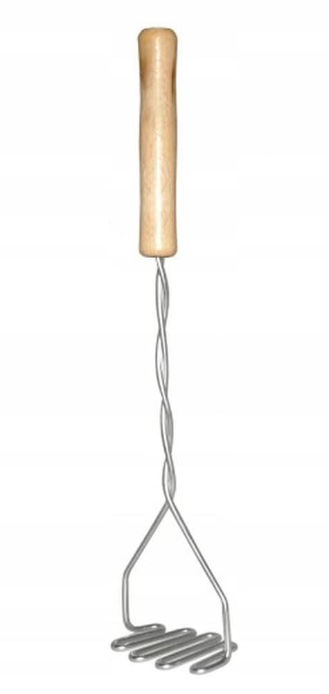 Ugniatacz do ziemniaków z drewnianym uchwytem