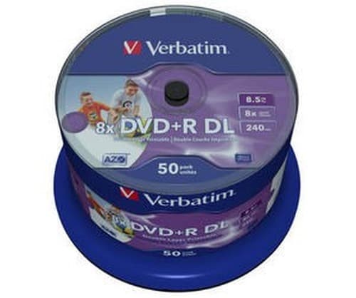 Płyta DVD-R DL Verbatim 8.5 GB do nagrywania danych