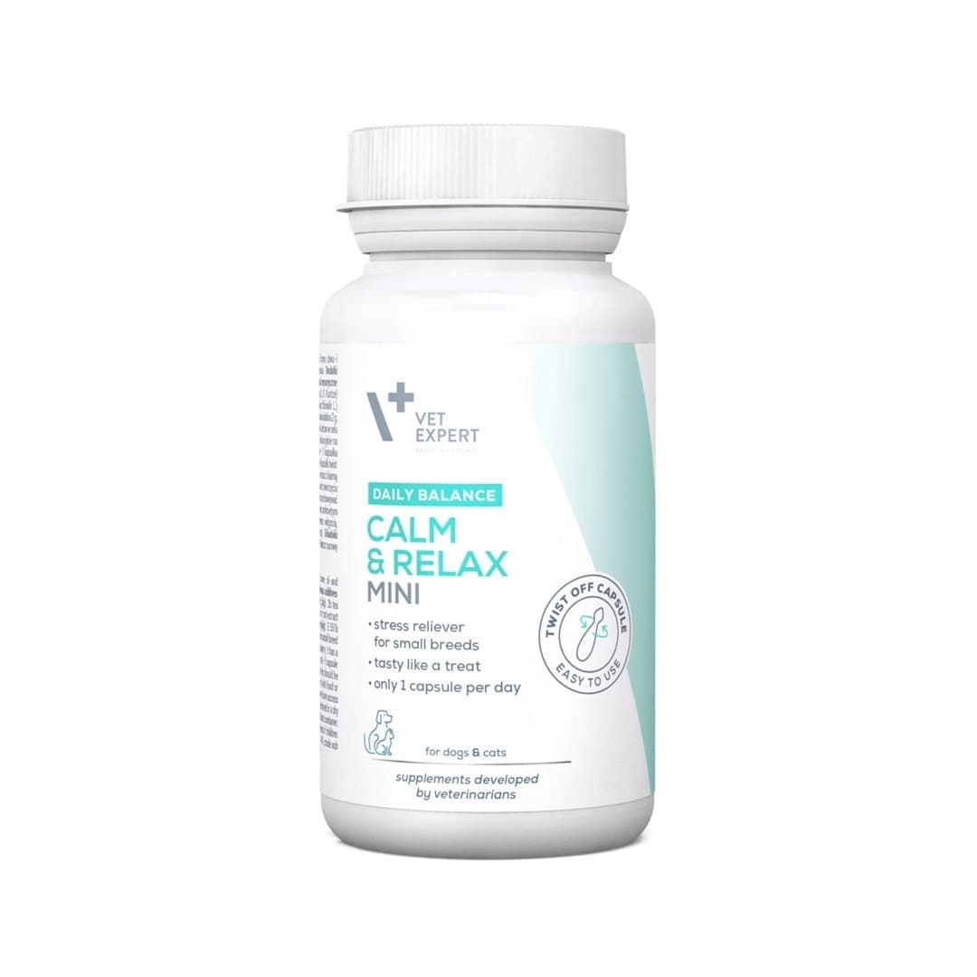 VetExpert Calm&Relax Mini - suplement diety dla psów ras małych 30 kapsułek