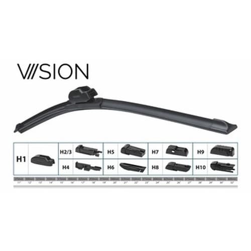 VIISION Ultra 525 mm - Wycieraczki samochodowe 21 cali