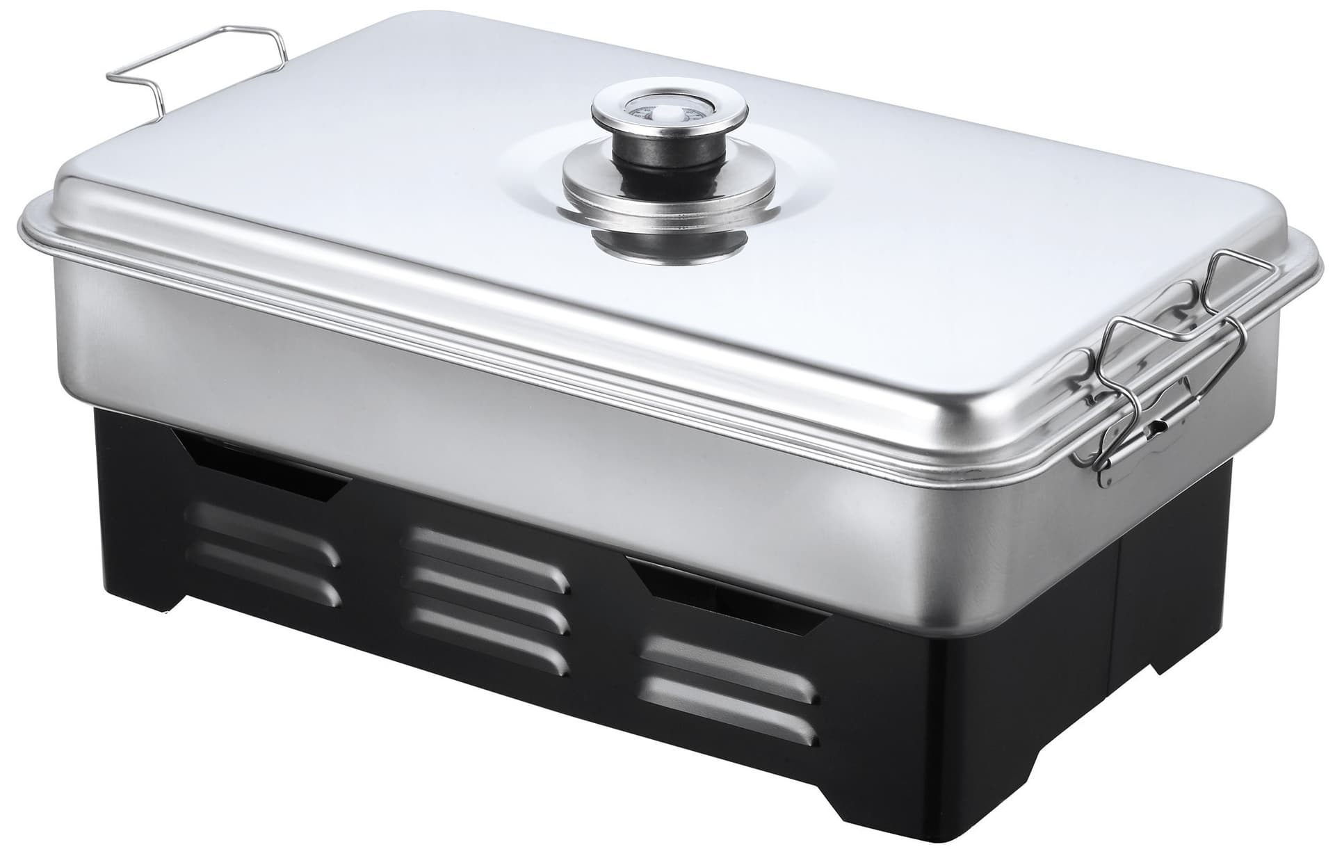 Wędzarka balkonowa ze stali nierdzewnej z termometrem Kinghoff