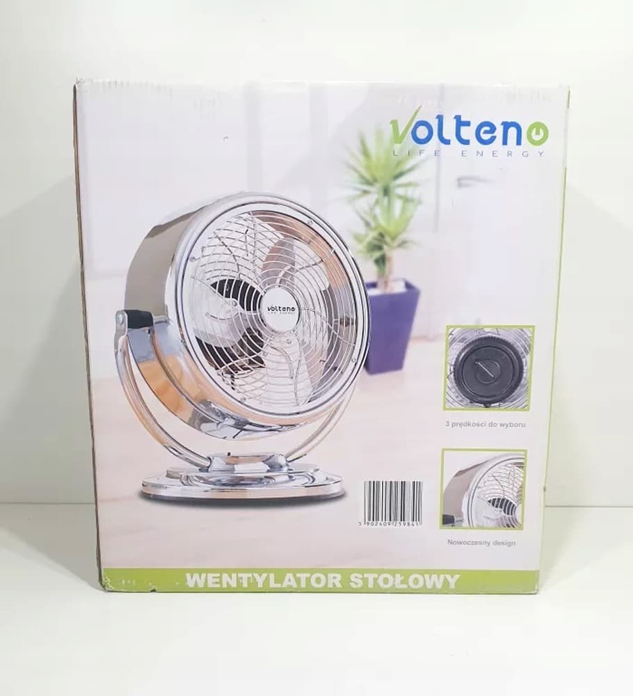 WENTYLATOR BIURKOWY 15W CHROM