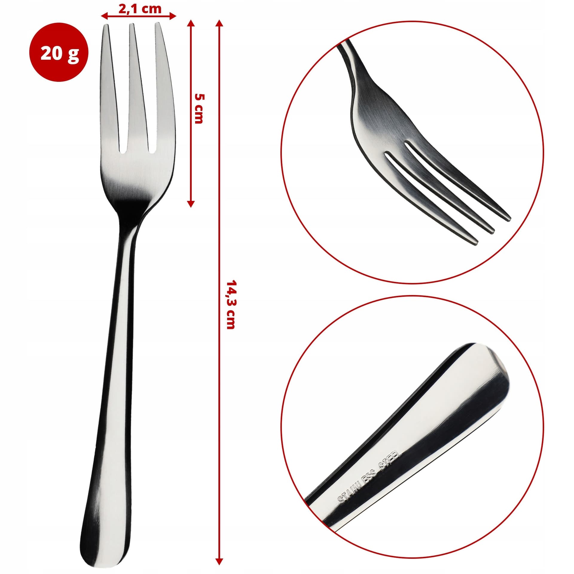 Widelczyk do ciasta MADRID