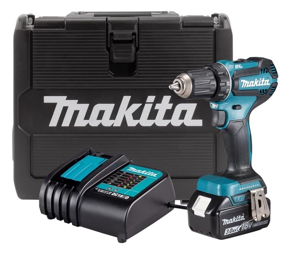 Wiertarko-wkrętarka akumulatorowa 18V 3Ah do zadań warsztatowych