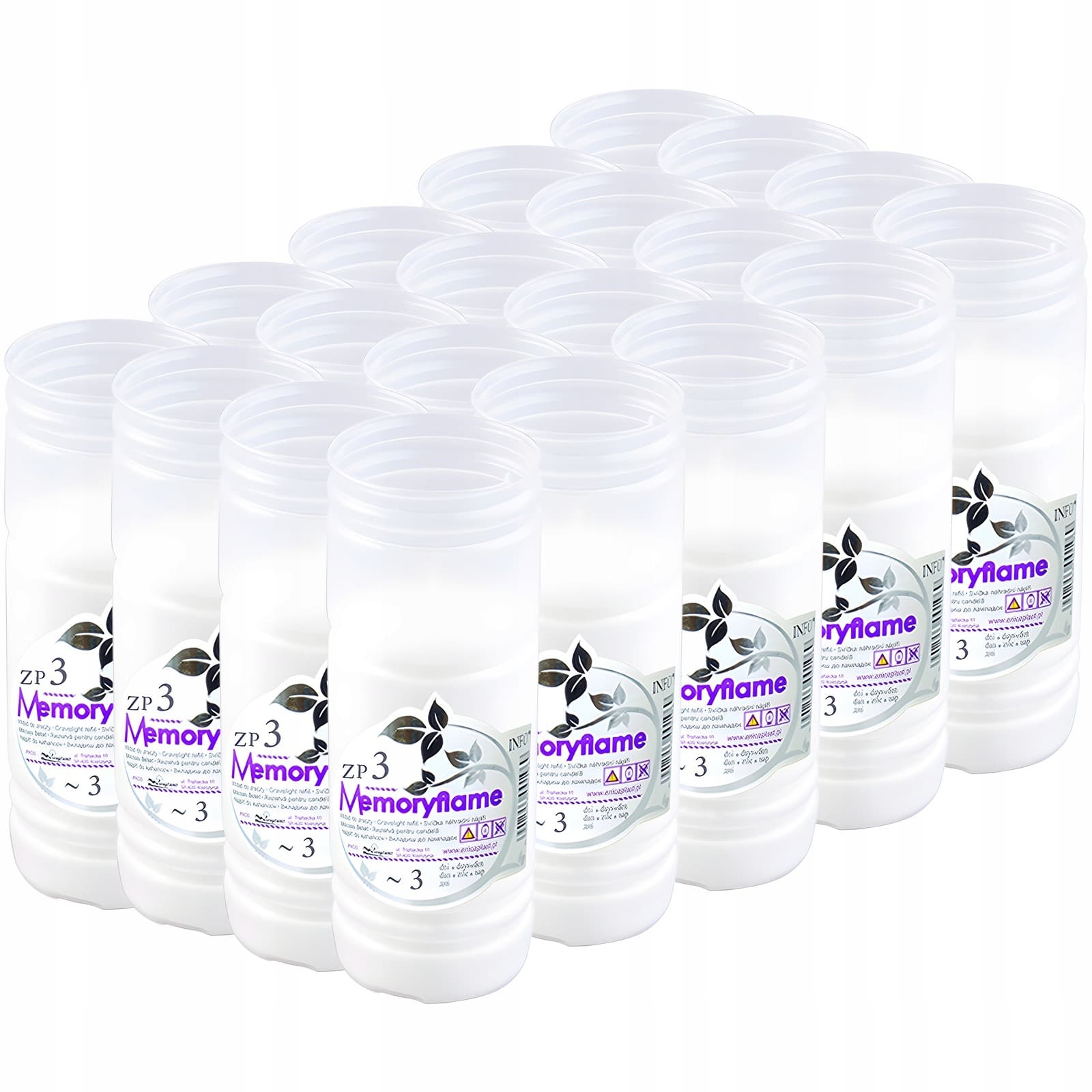 Wkład parafinowy do zniczy 72h