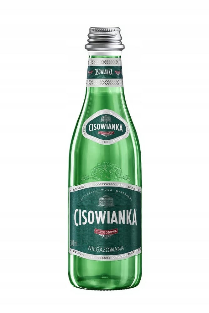 Woda mineralna Cisowianka Classiqua gazowana 300 ml