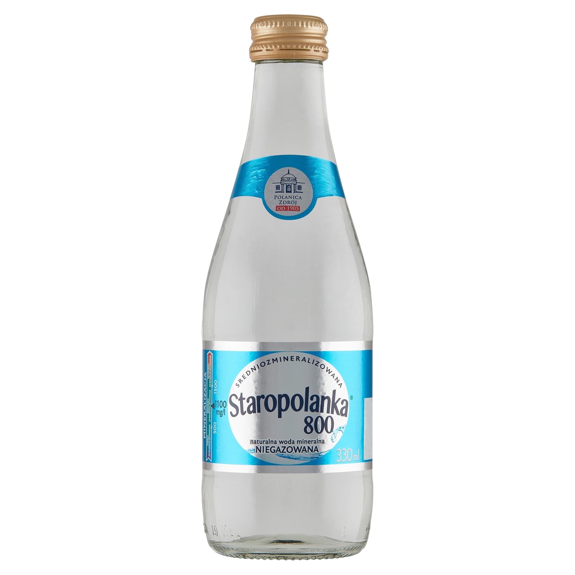Woda mineralna niegazowana Staropolanka 330 ml