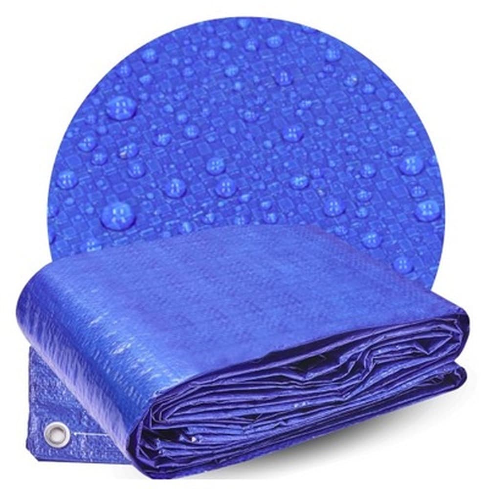 Wodoodporna plandeka okryciowa 5 x 6 m z metalowymi pierścieniami