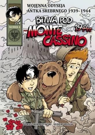 Komiks wojenny dla młodzieży - Bitwa pod Monte Cassino