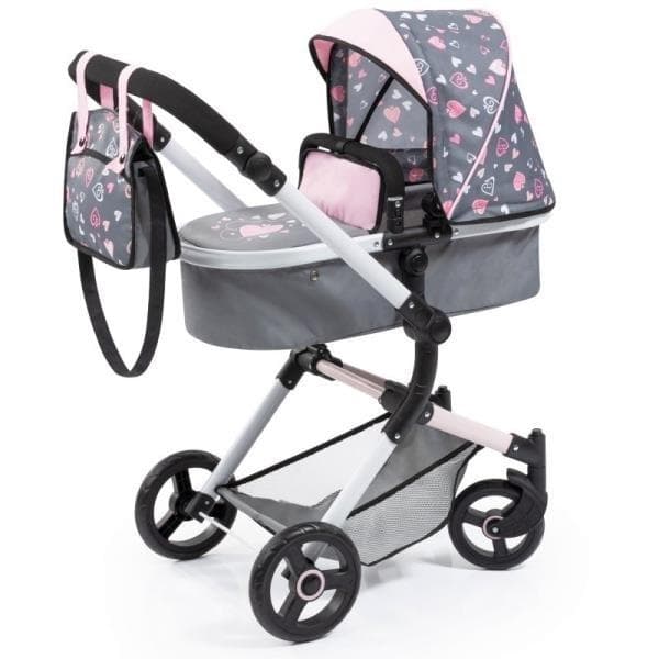 Wózek dla lalek Bayer Design Combi Neo Vario szary