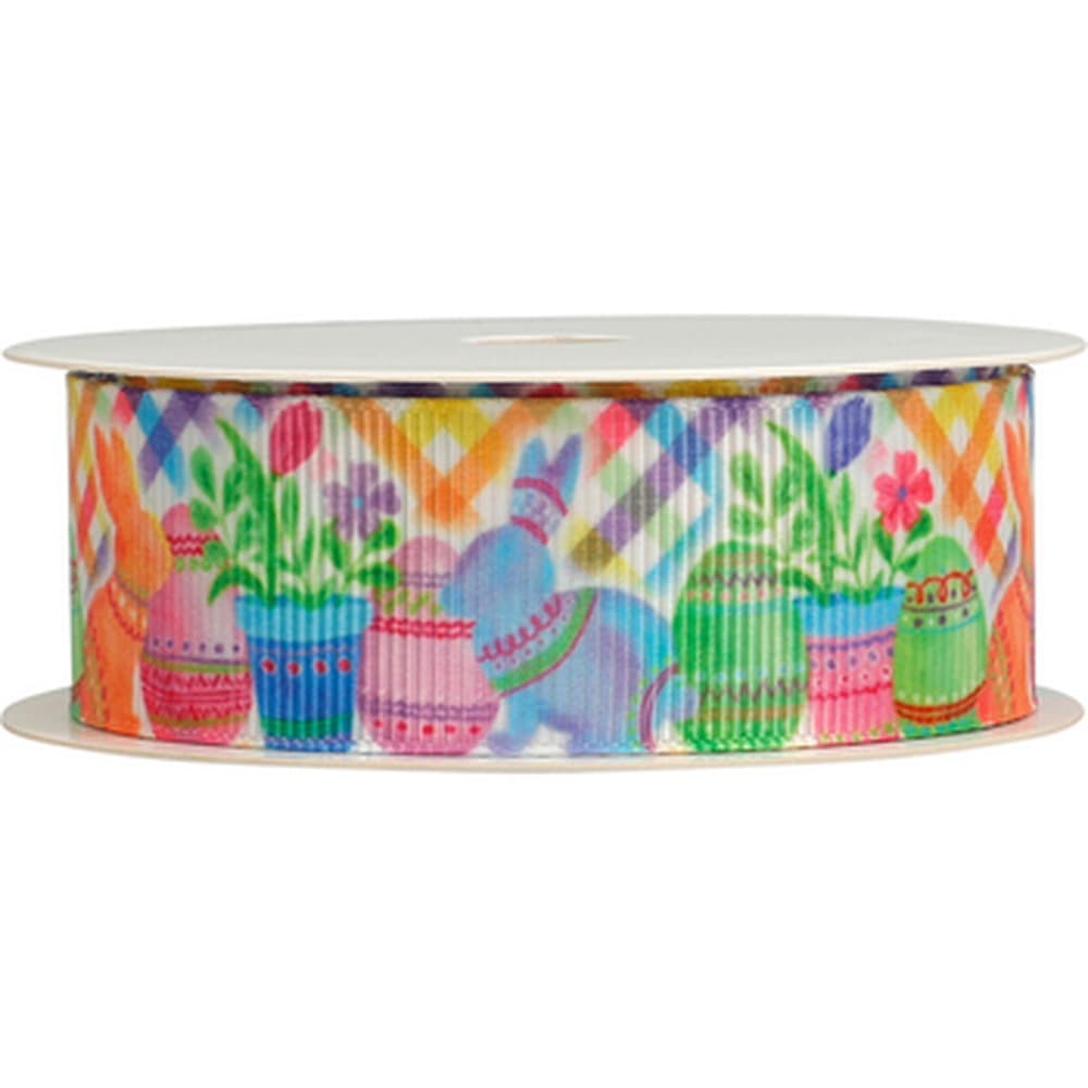 Wstążka dekoracyjna wielkanocna 2,5 m różne wzory
