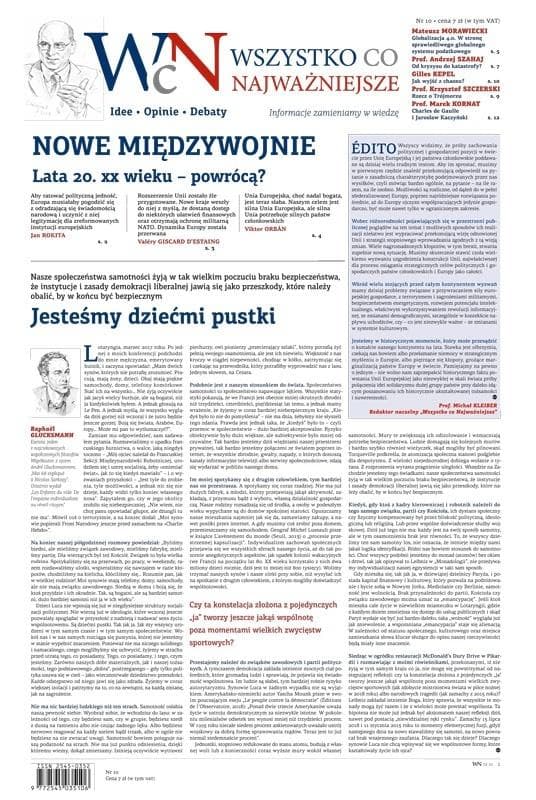 Wszystko, co Najważniejsze nr 10 - Pismo Idei i Opinii