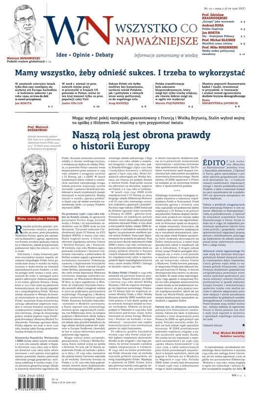 Wszystko, co Najważniejsze nr 19 - pismo idei i opinii