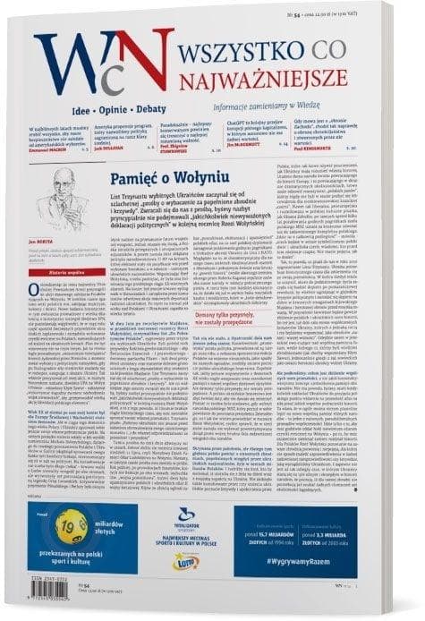 Wszystko, co Najważniejsze nr 54 - pismo idei i opinii