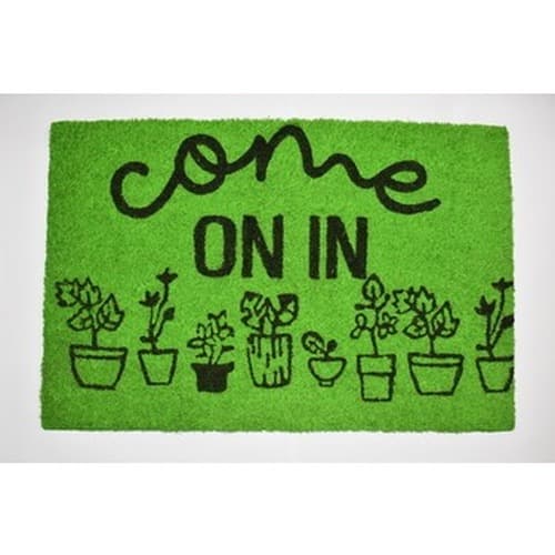 Wycieraczka pod drzwi zielona 40 x 60 cm