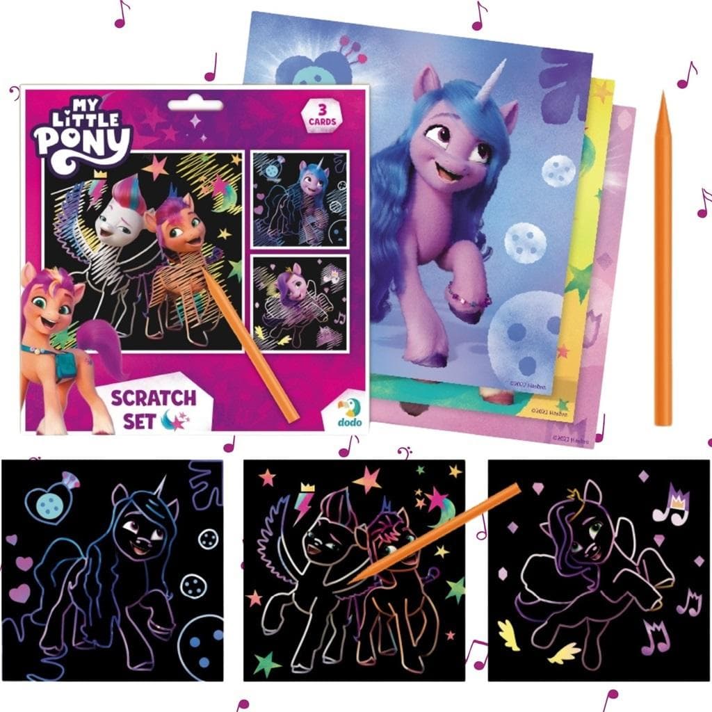 Wydrapywanka My Little Pony format 231x231 mm