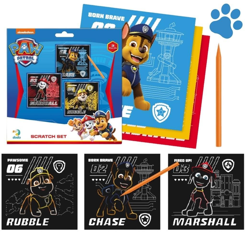 Wydrapywanka dla dzieci Paw Patrol