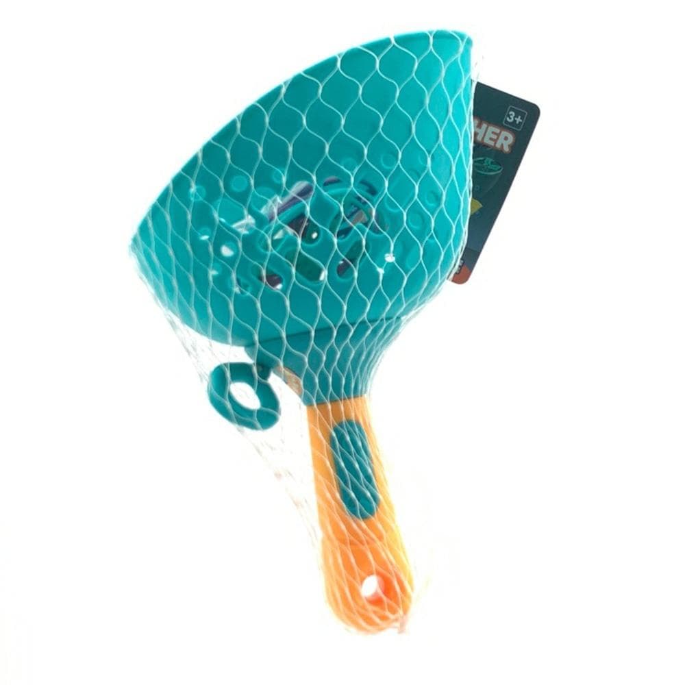 Wyrzutnia dysków z naciągiem dla dzieci