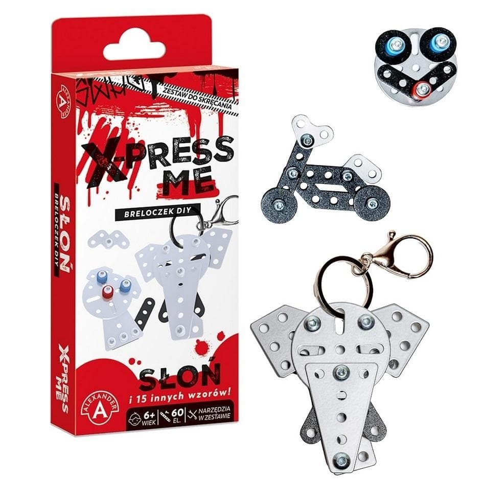 X-Press Me Brelok Diy Słoń