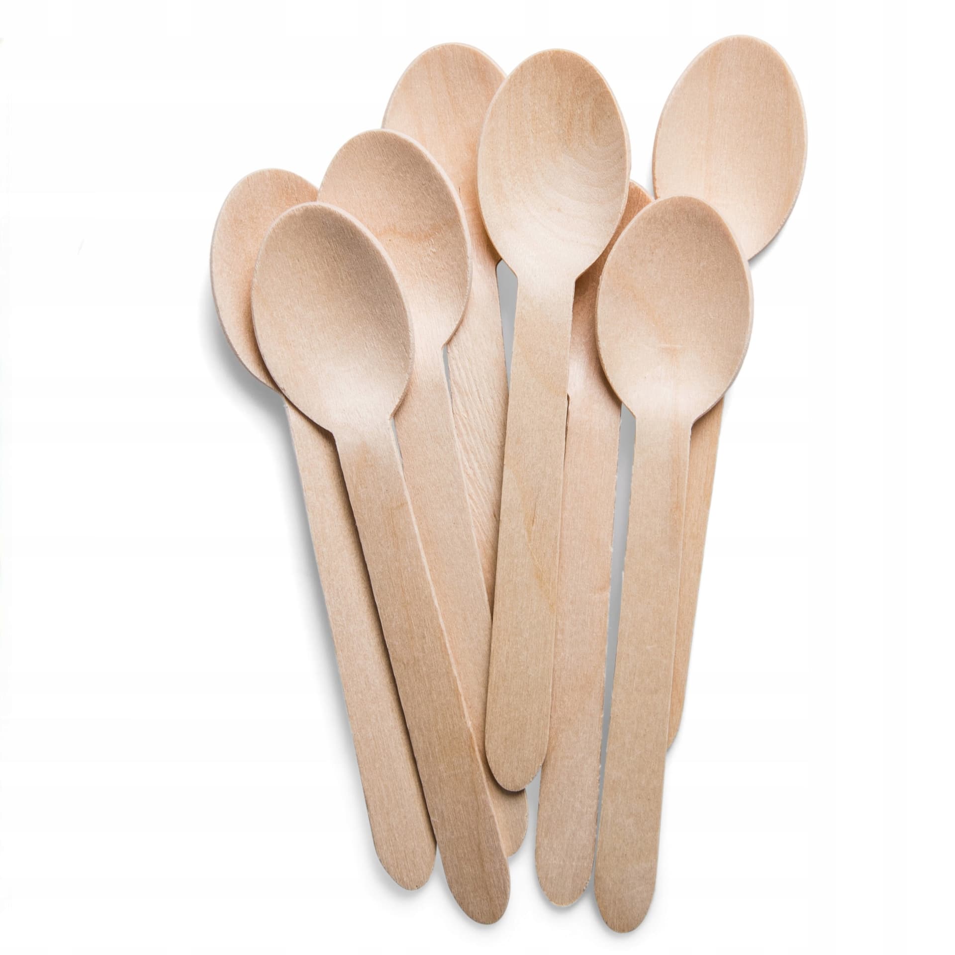 Łyżeczki drewniane TGE 100 sztuk
