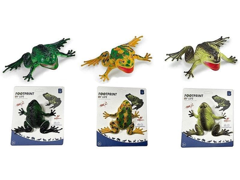 Żaba z piszczkiem zabawka dla dzieci 12 cm MIX