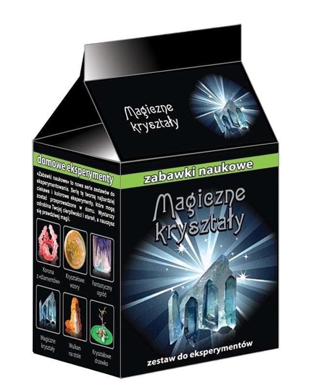 Zestaw do eksperymentów - Magiczne kryształy