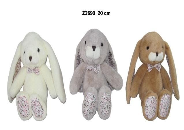 Zając wielkanocny dekoracyjny 20 cm MIX