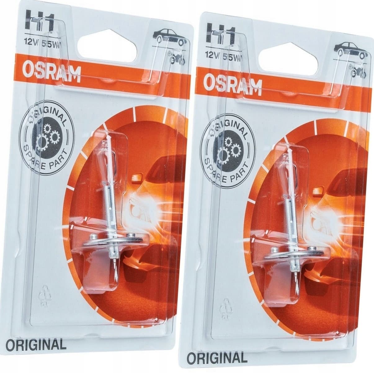 Żarówka halogenowa H1 12V 55W Osram Original Line