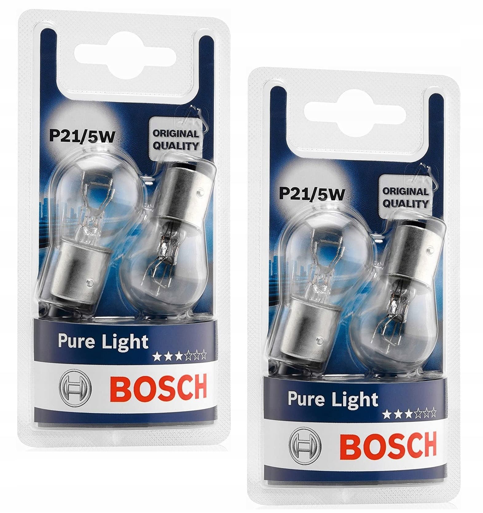Żarówki P21/5W Pure Light Bosch 12V 2 sztuki