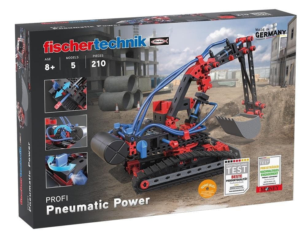 Zestaw konstrukcyjny Fischertechnik Pneumatic Power 5 modeli