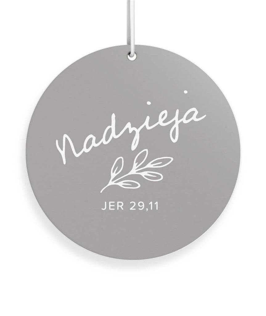 Zawieszka zapachowa do samochodu Nadzieja lawenda