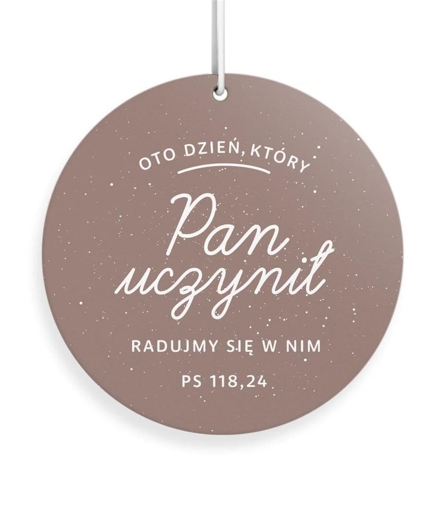 Zawieszka zapachowa waniliowa - To będzie dzień dobry