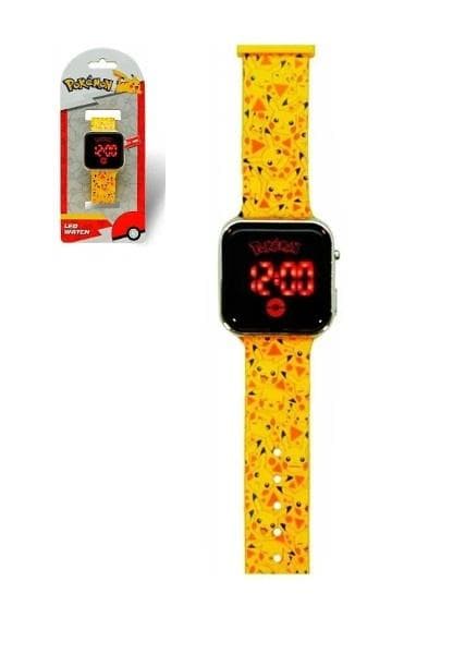 Zegar cyfrowy LED Pokemon z funkcją kalendarza
