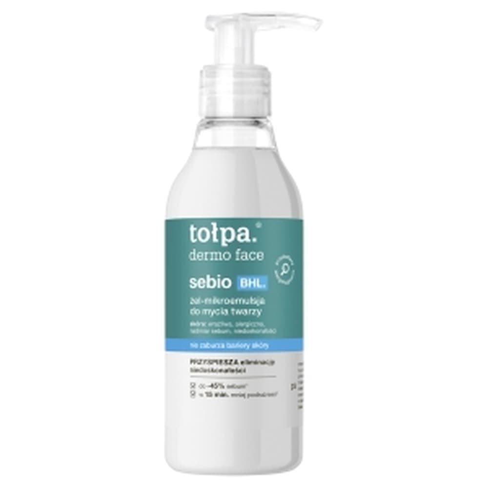 Żel do mycia twarzy Tolpa Dermo Face Sebio BHL