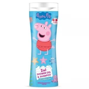 Żel i szampon 2w1 Peppa Pig Wiśnia 300 ml dla dzieci