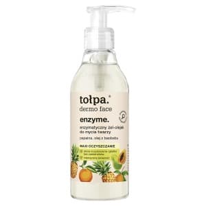 Żel-olejek enzymatyczny do mycia twarzy Tolpa Dermo Face Enzyme 195 ml