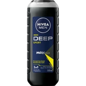 Żel pod prysznic i do włosów Nivea Deep Sport 500 ml