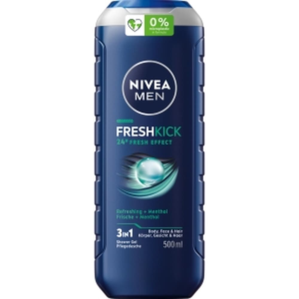 Żel pod prysznic Nivea Men Fresh Kick 500 ml