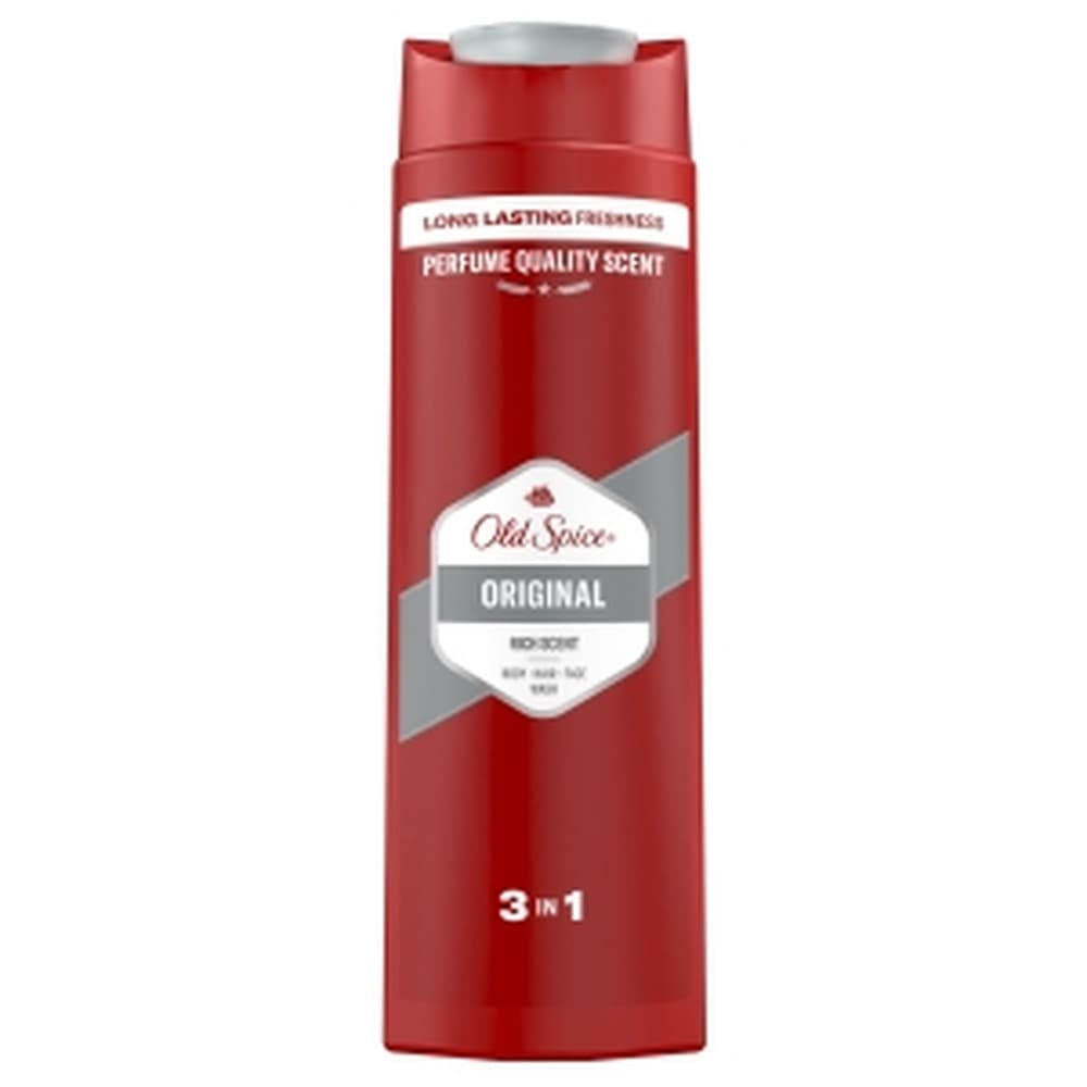 Żel pod prysznic, szampon i odżywka 3w1 Old Spice Original 400 ml
