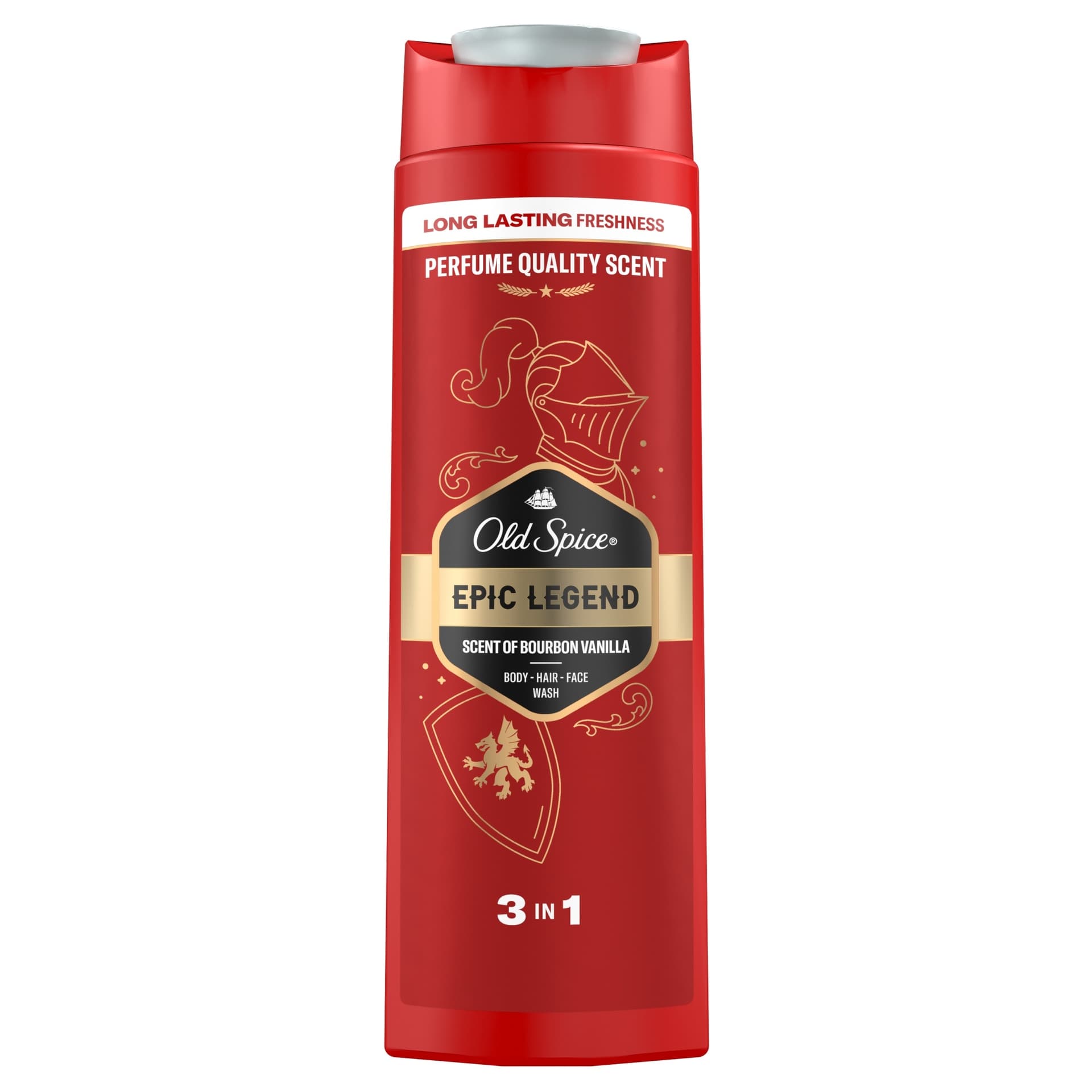 Żel pod prysznic, szampon i odżywka Old Spice Epic Legend 3w1 400 ml