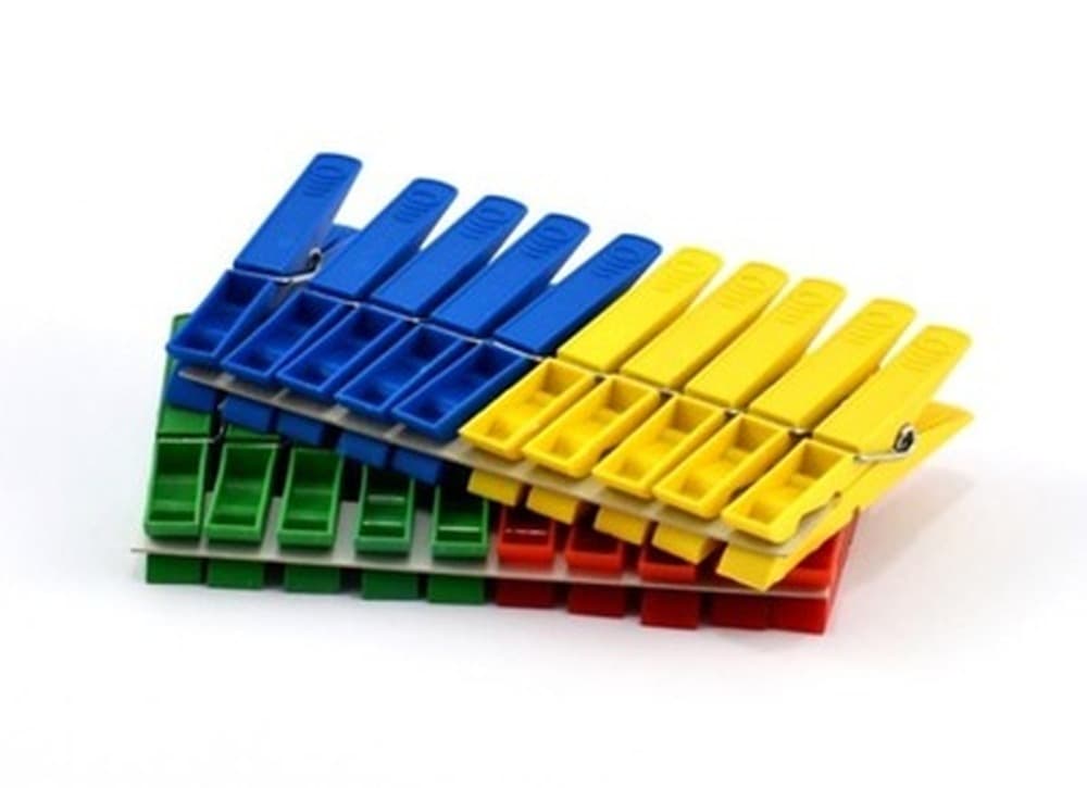 Zestaw 20 sztuk luksusowych klamerek do bielizny