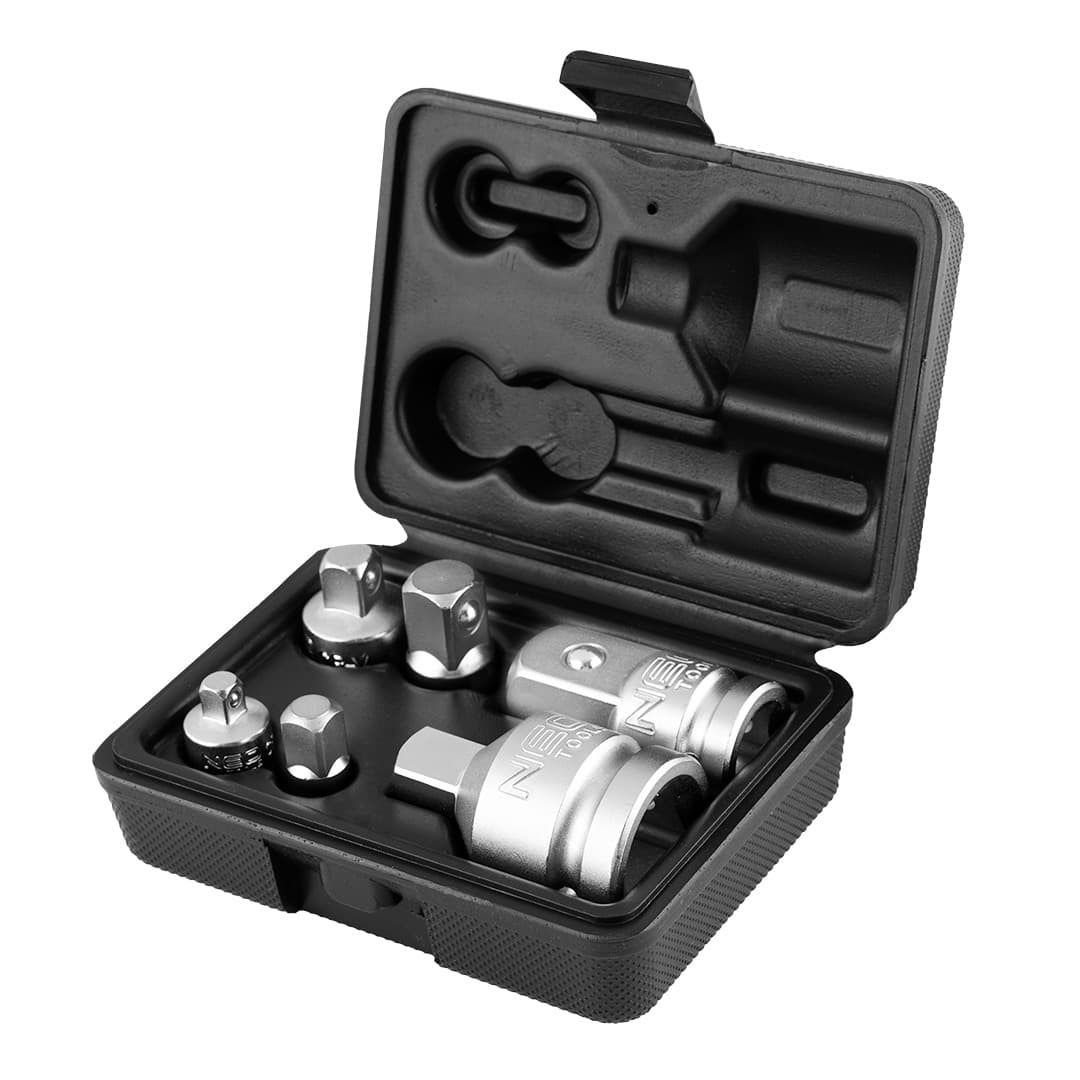 Zestaw adapterów do kluczy nasadowych 6 sztuk